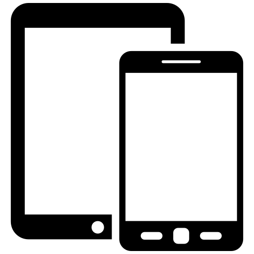 Mobile, mobile shopping, tablet icon